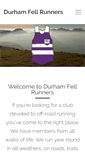 Mobile Screenshot of durhamfellrunners.org.uk